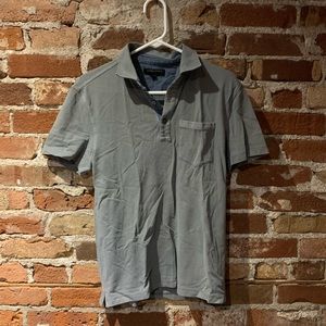 Banana Republic Men’s Gray Slim Fit Polo, Medium